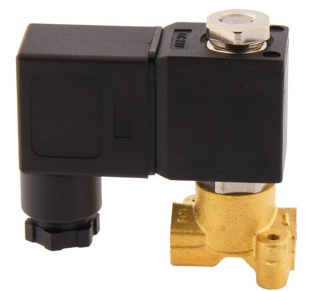 Solenoid Valve CM-DA 1/8'' Brass FKM 0-10bar 380V AC