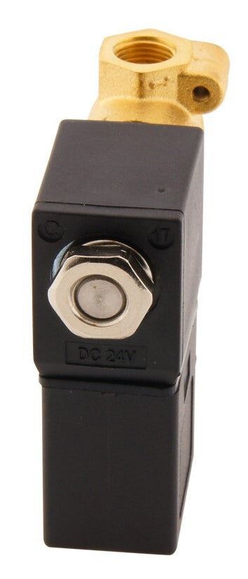 Magnetventil CM-DA 1/8'' Messing FKM 0-10bar 24V AC