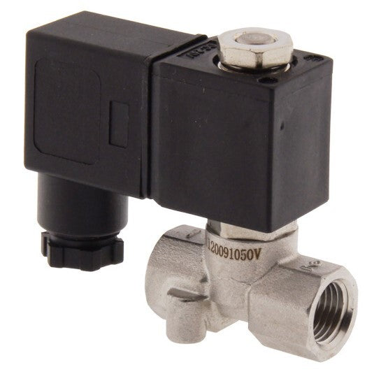 Solenoid Valve CM-DA 1/4'' Stainless Steel EPDM 0-10bar 24V AC