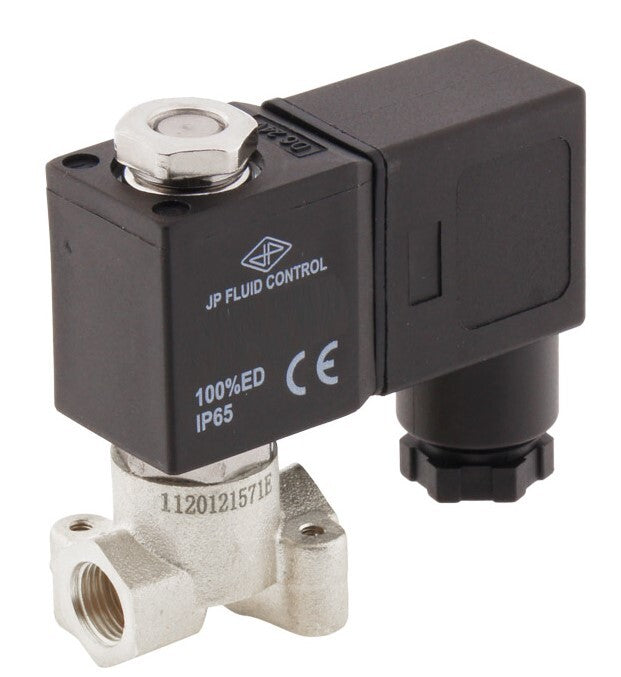Magnetventil CM-DA 1/8'' Edelstahl FKM 0-10bar 380V AC