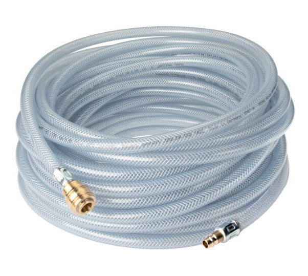 Compressed air hose with DN 7.2 coupling, 27 bar, 5 meter, 12 mm outer diameter