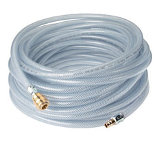 Compressed air hose with DN 7.2 coupling, 27 bar, 20 meter, 12 mm outer diameter