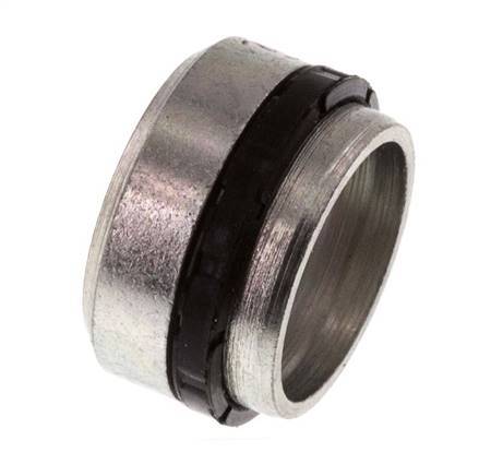12L or 12S Zinc plated Steel Cutting ring with seal [2 Pieces]