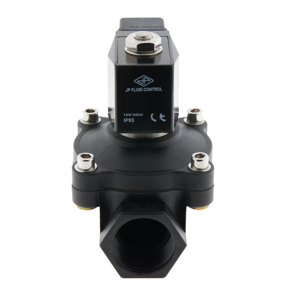 Solenoid Valve DF-SA 1'' Nylon FKM 0-8bar 120V AC