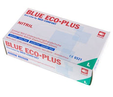 Einweghandschuhe Puderfreies Nitril Größe L (100 Stück) Covid