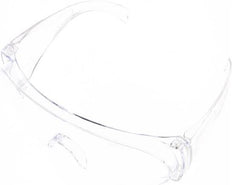 Schutzbrille aus Polycarbonat kann über der Brille getragen werden [2 Stück]