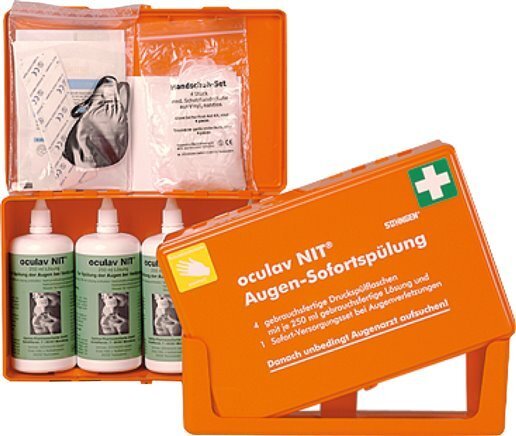 Augenspülung Erste-Hilfe-Kit