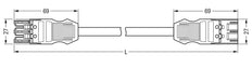 Wago 771 Patch Cable Adjustable Building Installation - 771-9393/066-401