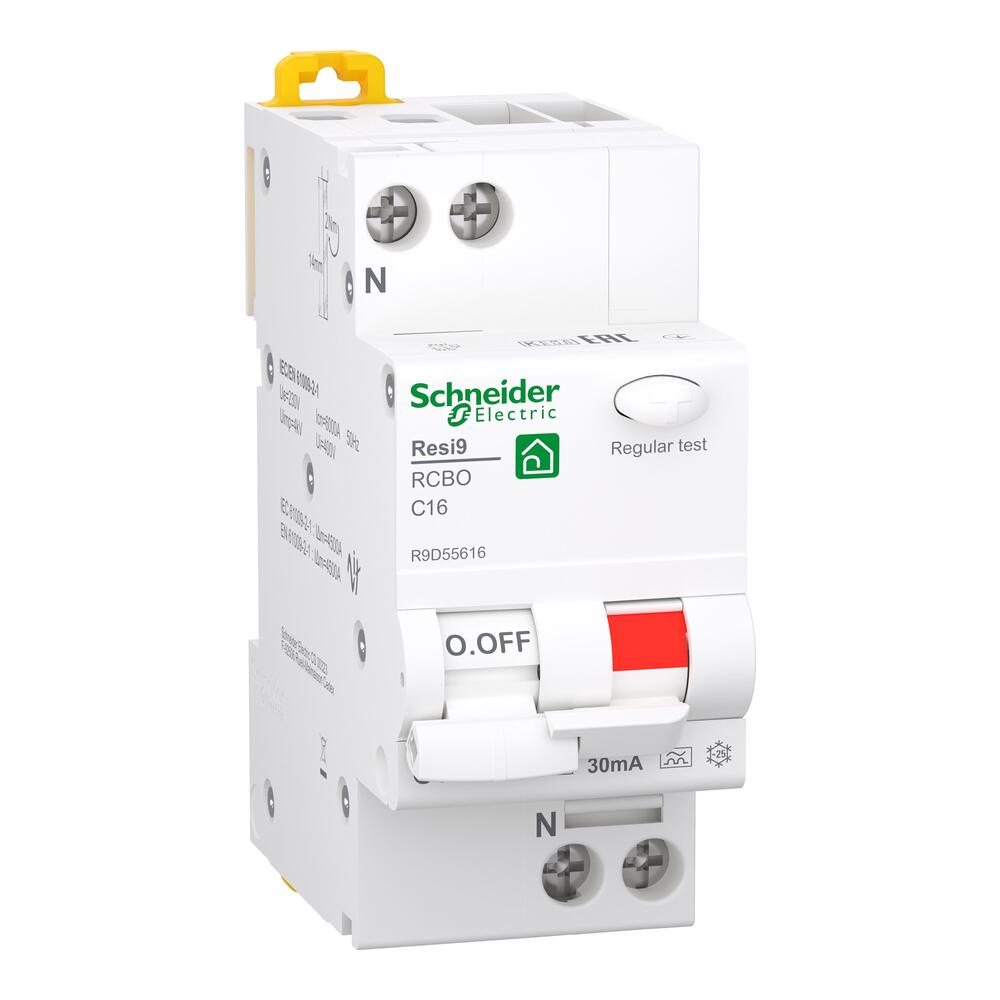 Schneider Electric Merlin Gerin Fehlerstrom-Schutzschalter - R9D55616