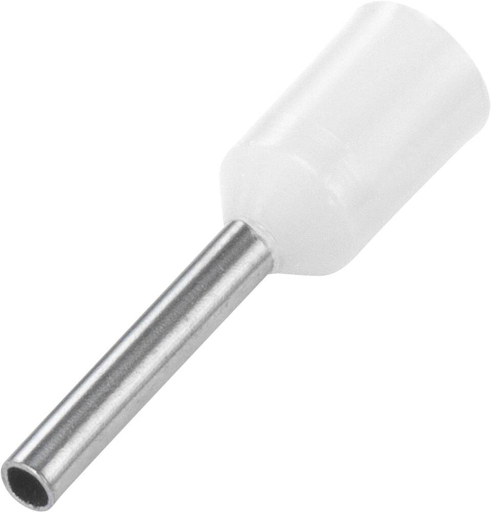 Conex Einzeladerhülse Weiß 0.5mm² - Ce500101 [100 Stück] [200 Stück]