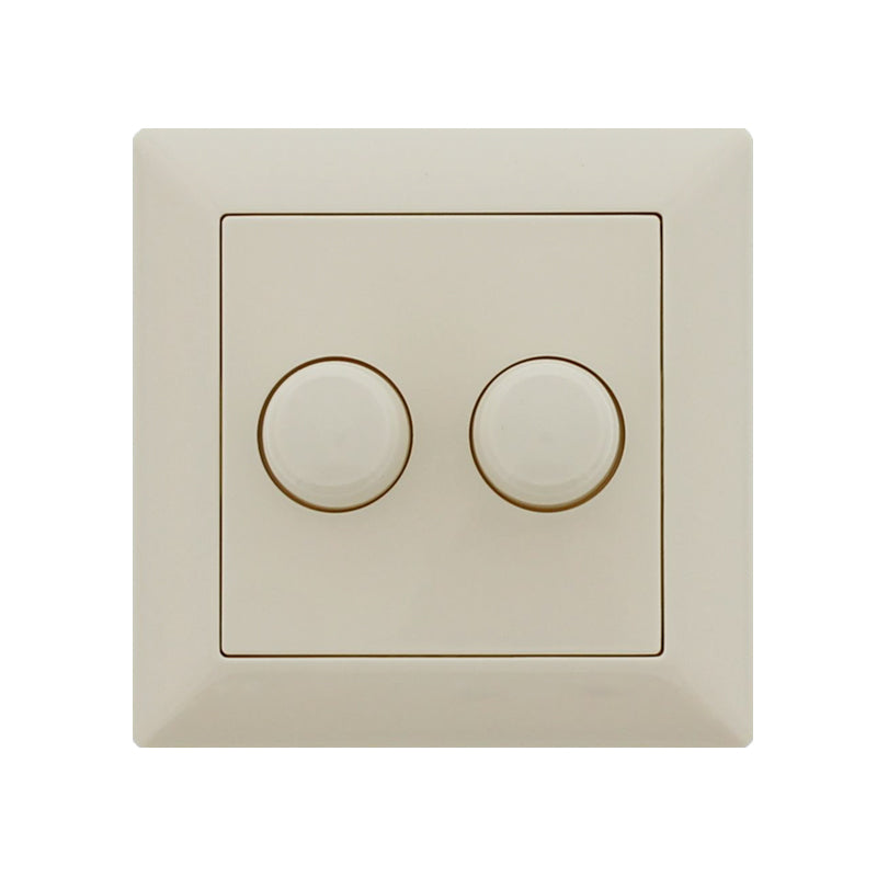 Doppelte Dimmer Abdeckung Für Gira RAL1013 Creme - 891226