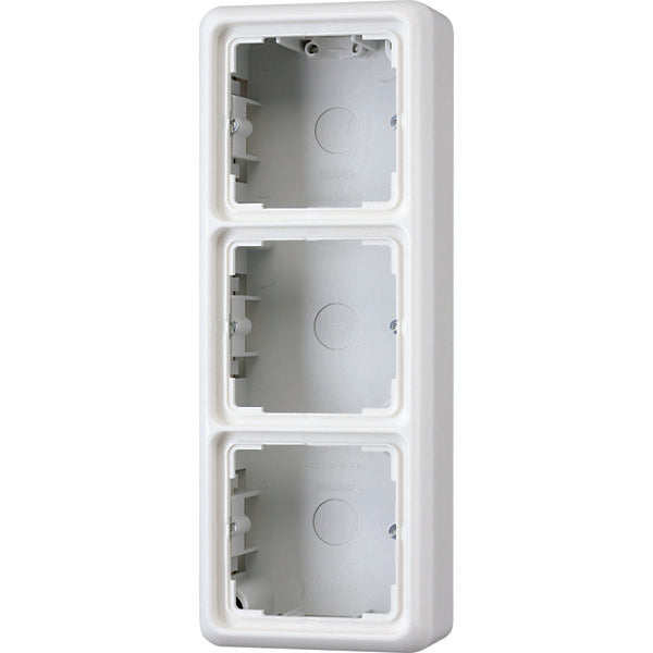 Jung CD500 Surface Mount Box recessed Switchgear - CD583AWW