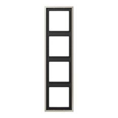 Jung Aluminium/Stahl/Chrom-Abdeckrahmen-Schaltgeräte - ES2984