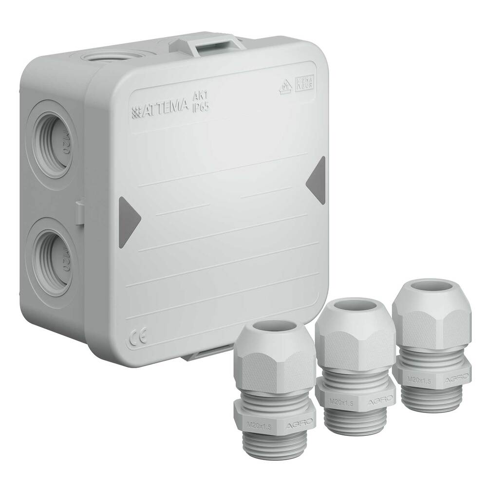 Attema Cable-mate Aufputzdose für Wand/Decke - AT2280