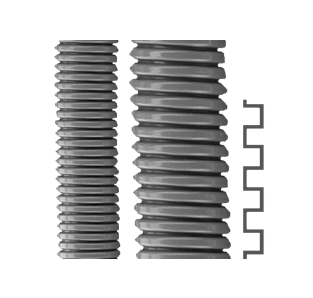 Flexa steinheimer ROHRFLEX Kunststoff gerippt Kabelban -schlauch - 841720 [50 Meter]