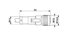 Phoenix Contact Sensor-/Aktor-Kabel mit Stecker - 1668124