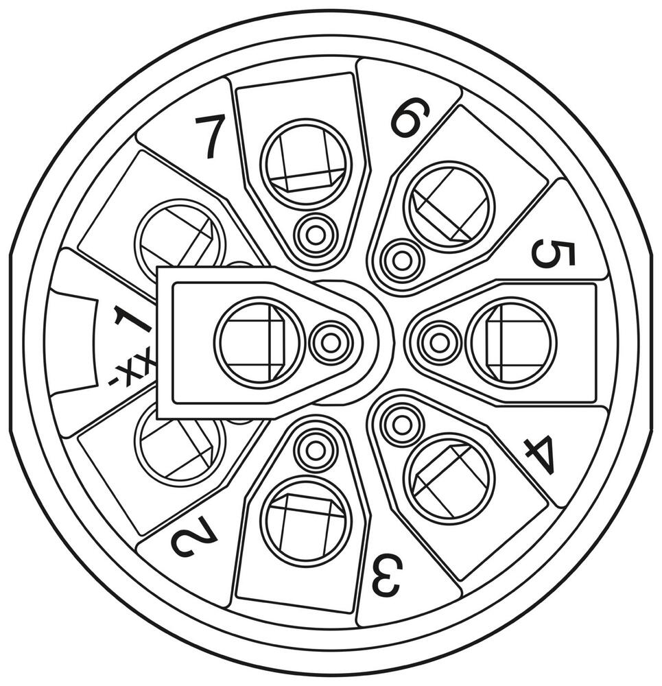 Phoenix Contact Rundsteckverbinder (Industrie) - 1511860