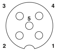 Phoenix Contact SACC Ronde (Industrie) Steckverbinder - 1543032