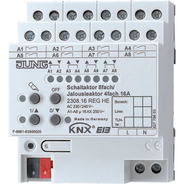 Jung Schaltaktoren-Bus-System - 2308.16REGHE