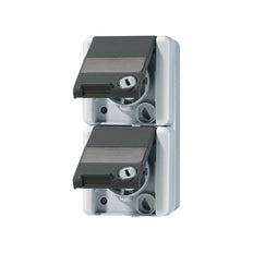 Jung WG800 Wall Outlet Box (WCD Switchgear) - 822NAWSL