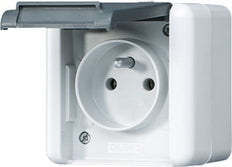 Jung WG800 Wandsteckdosenbox (WCD-Schaltanlage) - 821FKIW
