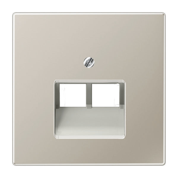Jung Aluminium/Goldstahl/Chromeinsätze Schaltgeräte - ES2969-2UA
