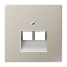 Jung Aluminium/Goldstahl/Chromeinsätze Schaltgeräte - ES2969-2UA