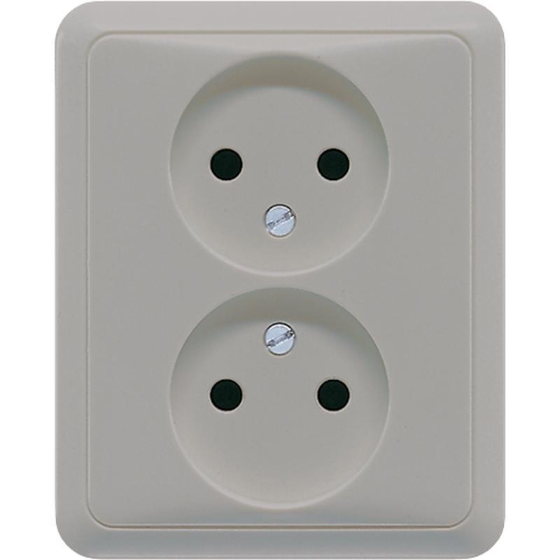 Jung CD500 Wandsteckdosenbox (WCD-Schaltanlage) - CD5010GR