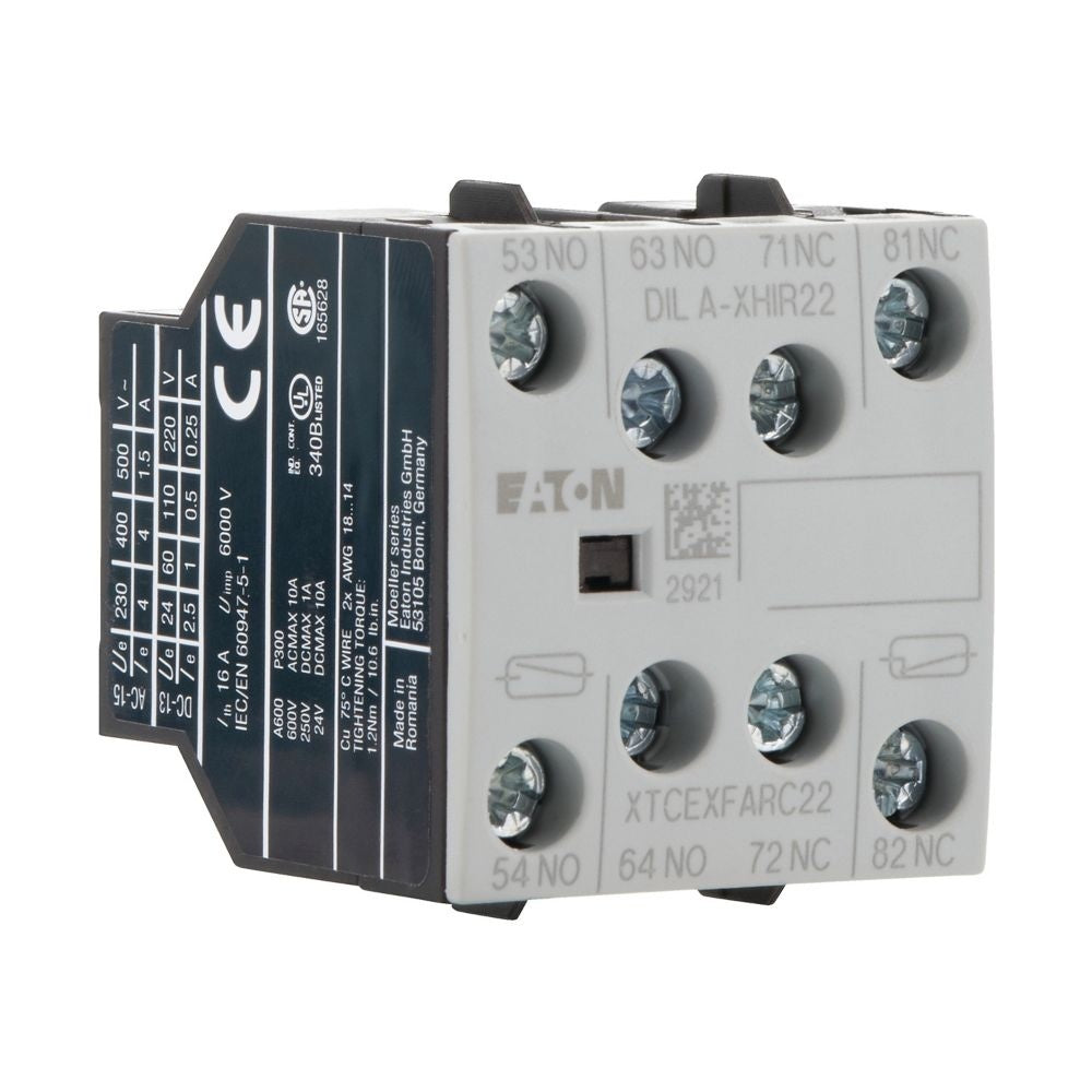 EATON INDUSTRIES Auxiliary Contact Block - 139580