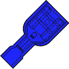 Klemko IS Core Connector rund/flach - 101277 [100 Stück]