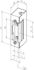 Assa Vema Electric Door Lock - 10001821