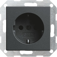 Gira System 55 Wandsteckdose (WCD-Schaltgeräte) - 046628