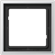 Jung Aluminium/Stahl/Chrom-Abdeckrahmen-Schaltanlage - AL2981