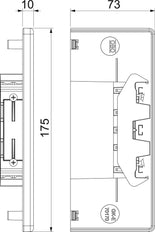 OBO GK Endplatte Wandkanal/Säule - 6274770