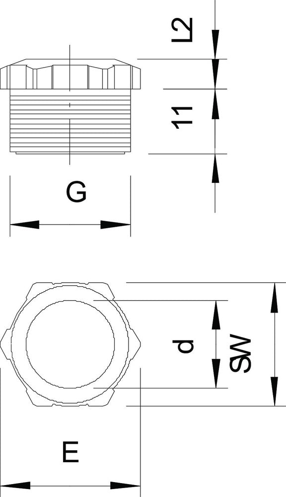 OBO Druckschraube Für Drehgelenk - 2025299 [25 Stück]