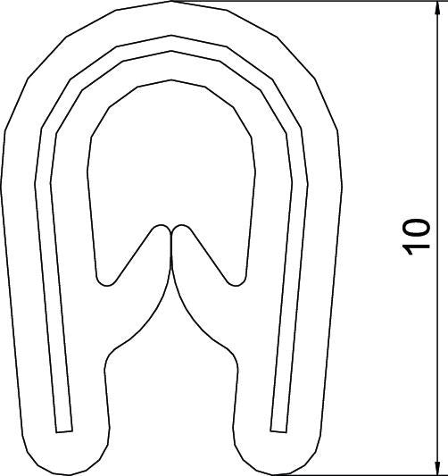 OBO KSB Kabelschutz Für Installationsschacht - 6072909 [10 Meter]