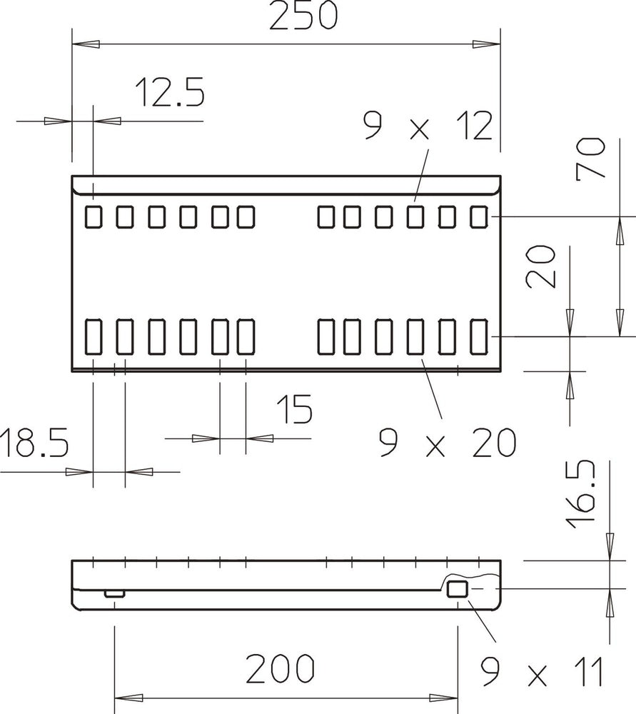 OBO LG Connector Cable Support System - 6216545