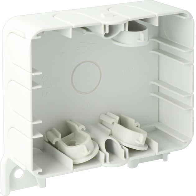 Attema AK2-S Surface mounted Wall/Ceiling Box - AT1962 [2 Pieces]