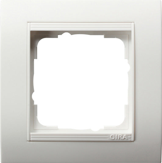 Gira Standard 55 Abdeckrahmen Standard-Schaltgeräte - 021102 [2 Stück]