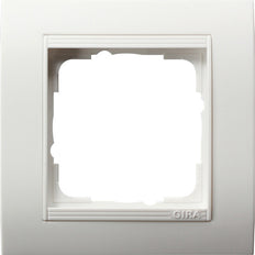 Gira Standard 55 Abdeckrahmen Standard-Schaltgeräte - 021102 [2 Stück]