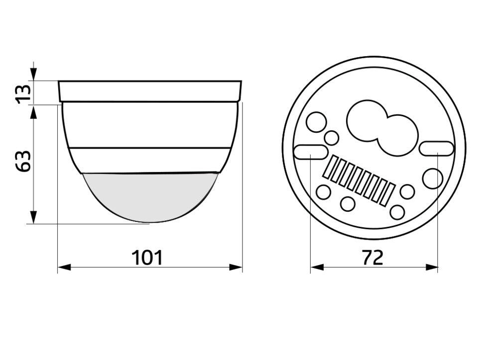 BEG Luxomat Motion Switch (Complete) - 92265