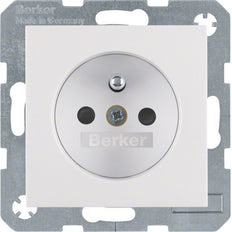 Hager Berker S.1/B.3/B.7 Wall Outlet (WCD Switchgear) - 6768761909