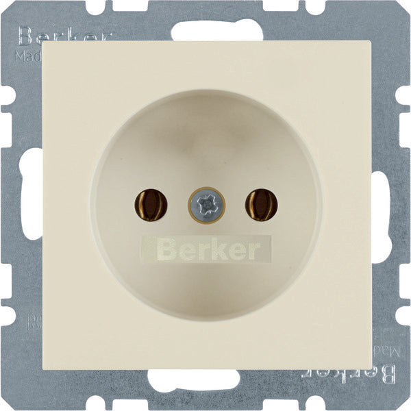 Hager Berker S.1/B.3/B.7 Wall Outlet (WCD Switchgear) - 6167038982