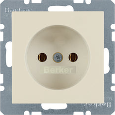 Hager Berker S.1/B.3/B.7 Wall Outlet (WCD Switchgear) - 6167038982
