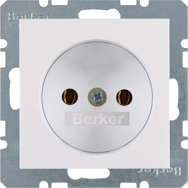 Hager Berker S.1/B.3/B.7 Wall Outlet (WCD Switchgear) - 6167038989