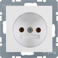 Hager Berker S.1/B.3/B.7 Wall Outlet (WCD Switchgear) - 6167038989