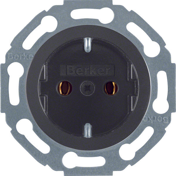 Hager Berker 1930/Glas-Wandsteckdose (WCD-Schaltgeräte) - 474521