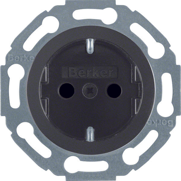 Hager Berker 1930/Glas-Wandsteckdose (WCD-Schaltgerät) - 475501