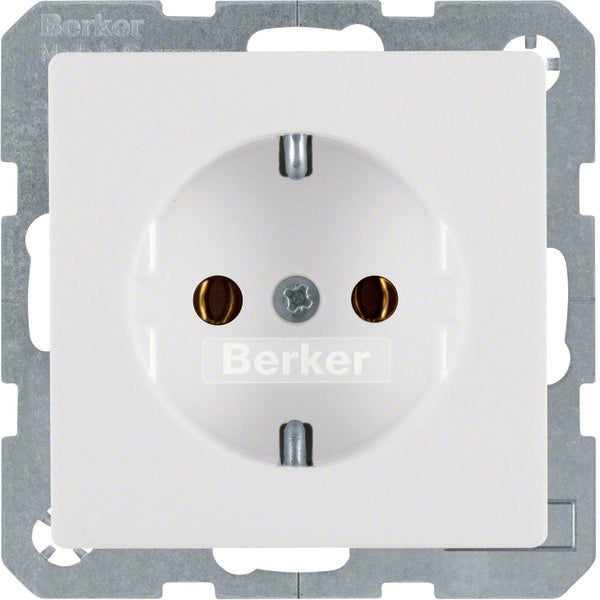 Hager Berker Q.1/Q.3 Wandsteckdose (WCD-Schaltgerät) - 41436089