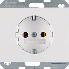 Hager Berker K.1/K.5 Wall Outlet (WCD Switchgear) - 47157009